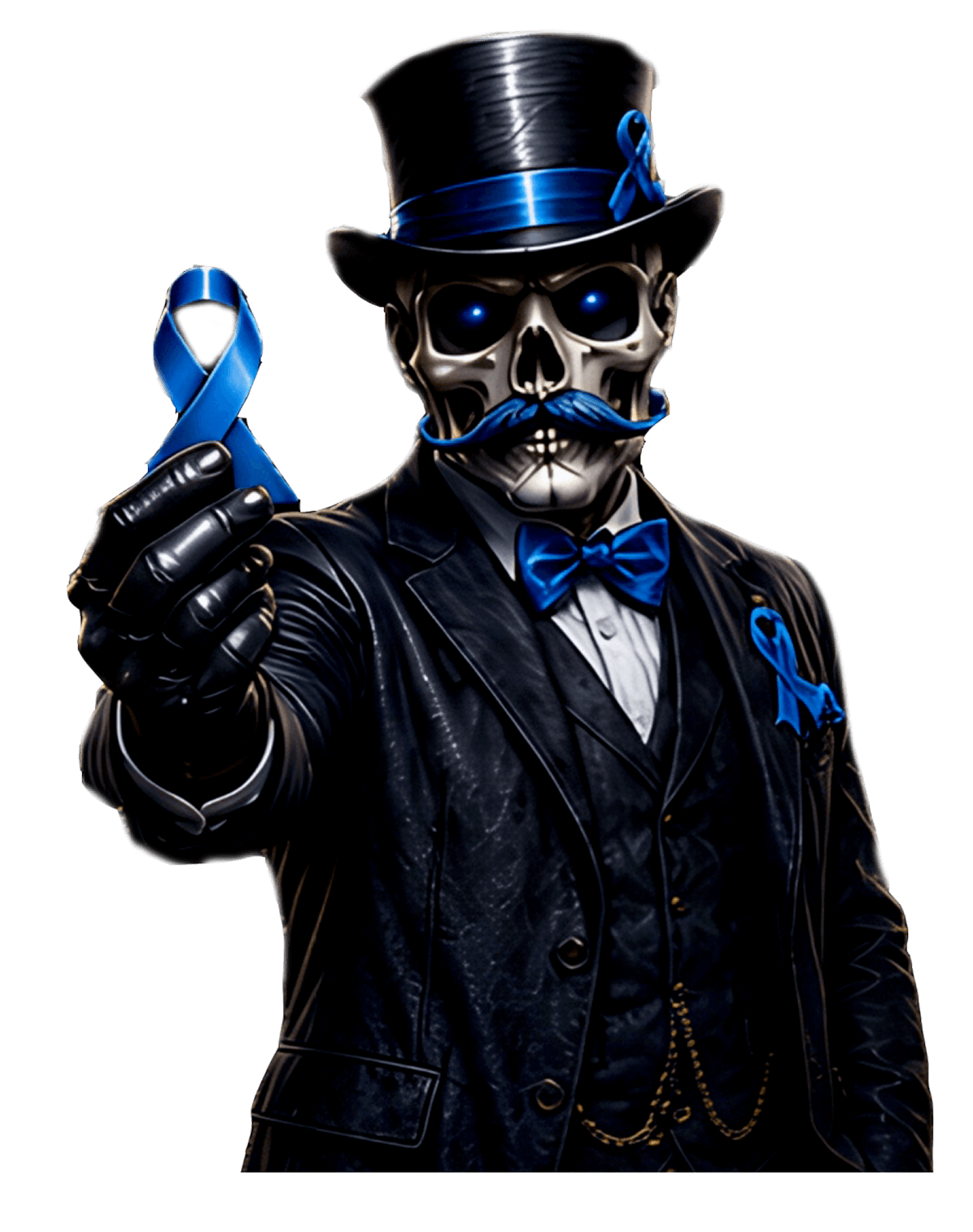 Gentlemen Blue — representação do movimento